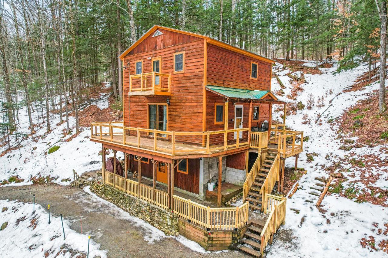 River Road Treehouse Retreat Warrensburg Eksteriør billede